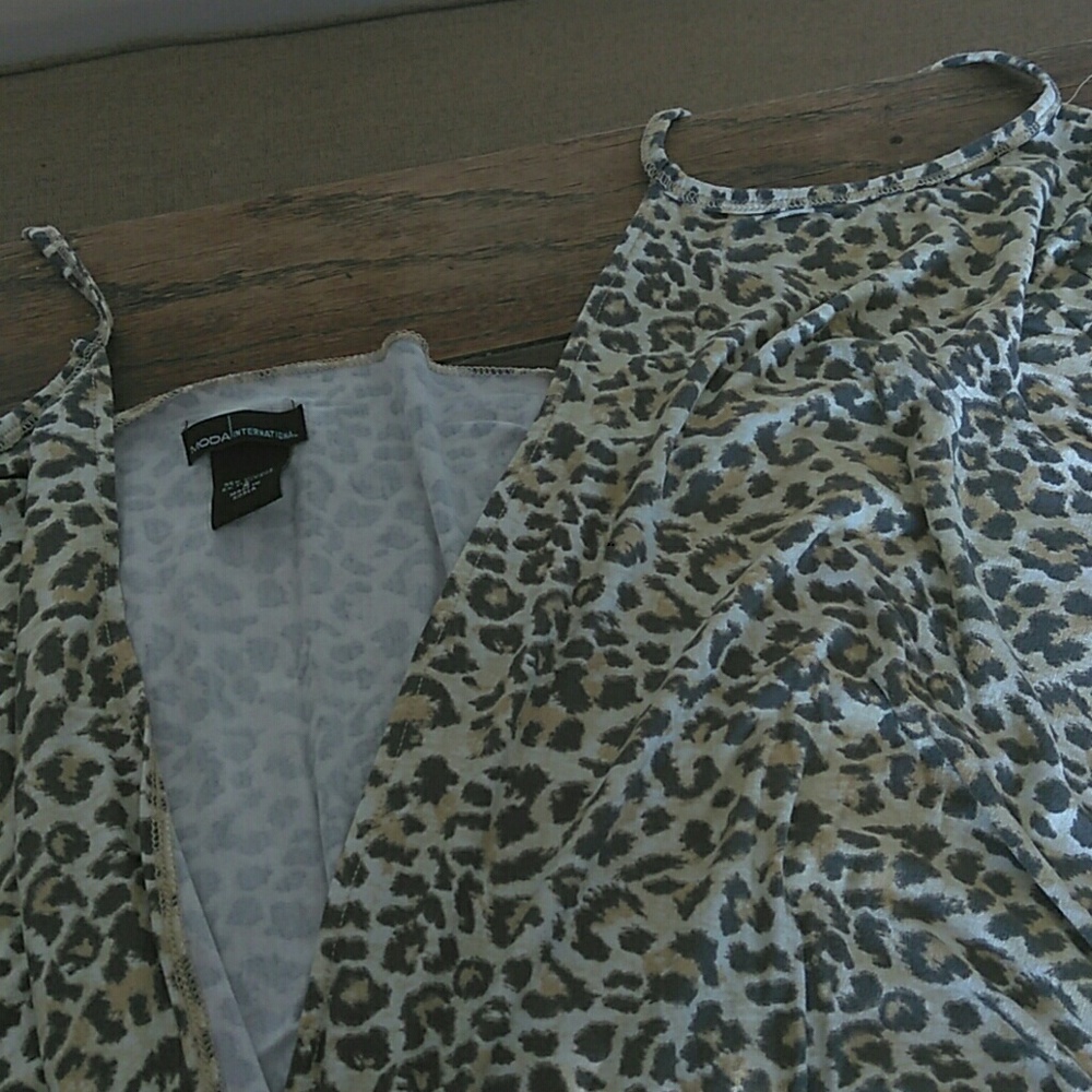 Moda international bathing suit cover up